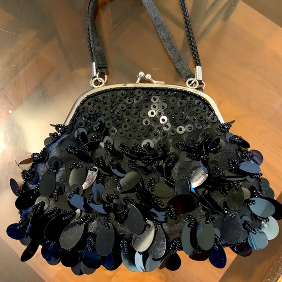 Handbags - SOLDVintage 1980’s Evening Beaded Purse